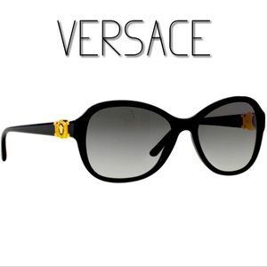 BNWT Versace sunglasses with gold logo VE4262